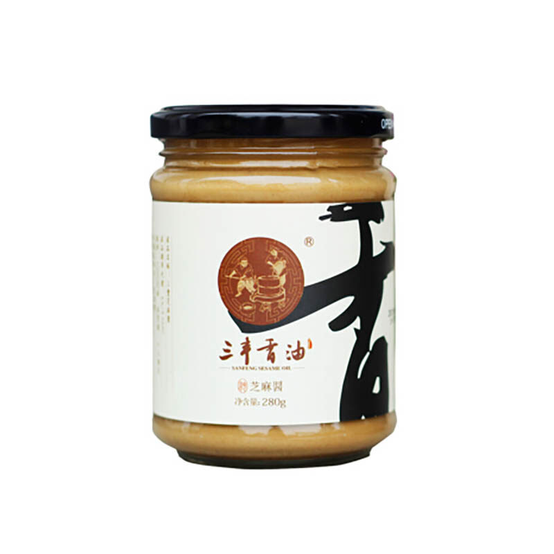 Sanfeng White Sesame Paste 280g | Asiatiska Produkter - Asiatisk Mat | Gottegrisen