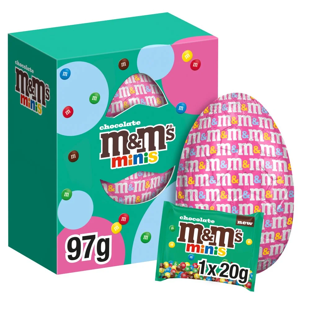 M&Ms Minis Medium Egg 97g | Godis - Choklad | Gottegrisen