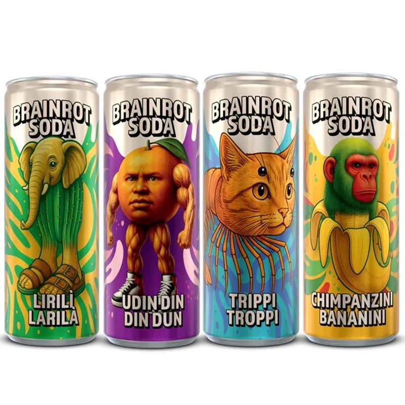 Brainrot Soda 25cl 4-pack