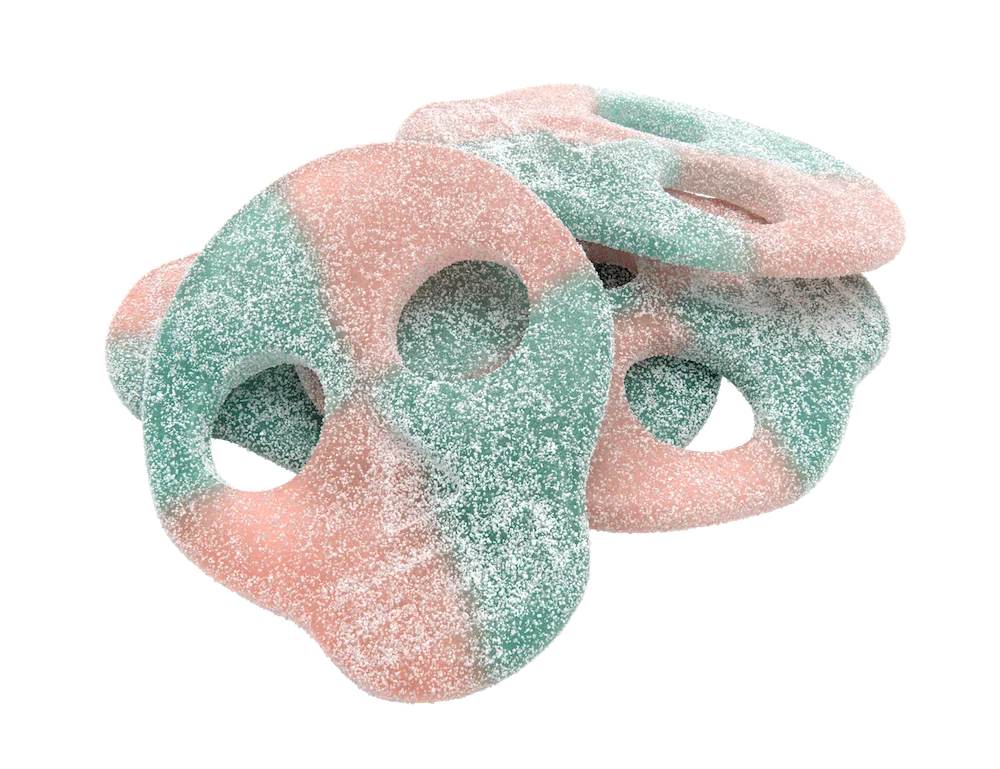 Candy People Fizzy Bubble Skulls 500g