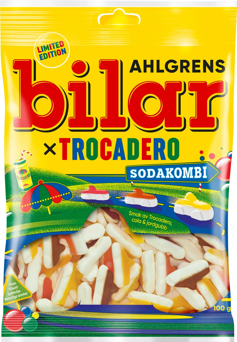 Ahlgrens Bilar Trocadero Sodakombi 100g