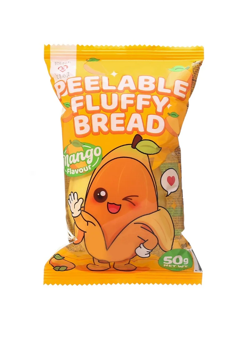 Tokimeki Peelable Fluffy Bread Mango Smak 50g