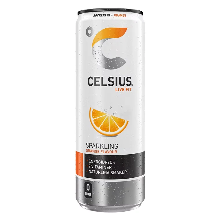 Celsius Sparkling Orange 335ml