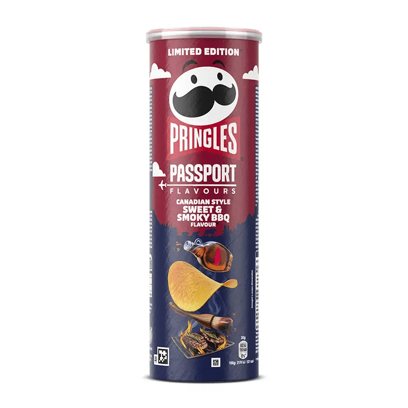 Pringles Sweet & Smokey Barbecue 165g