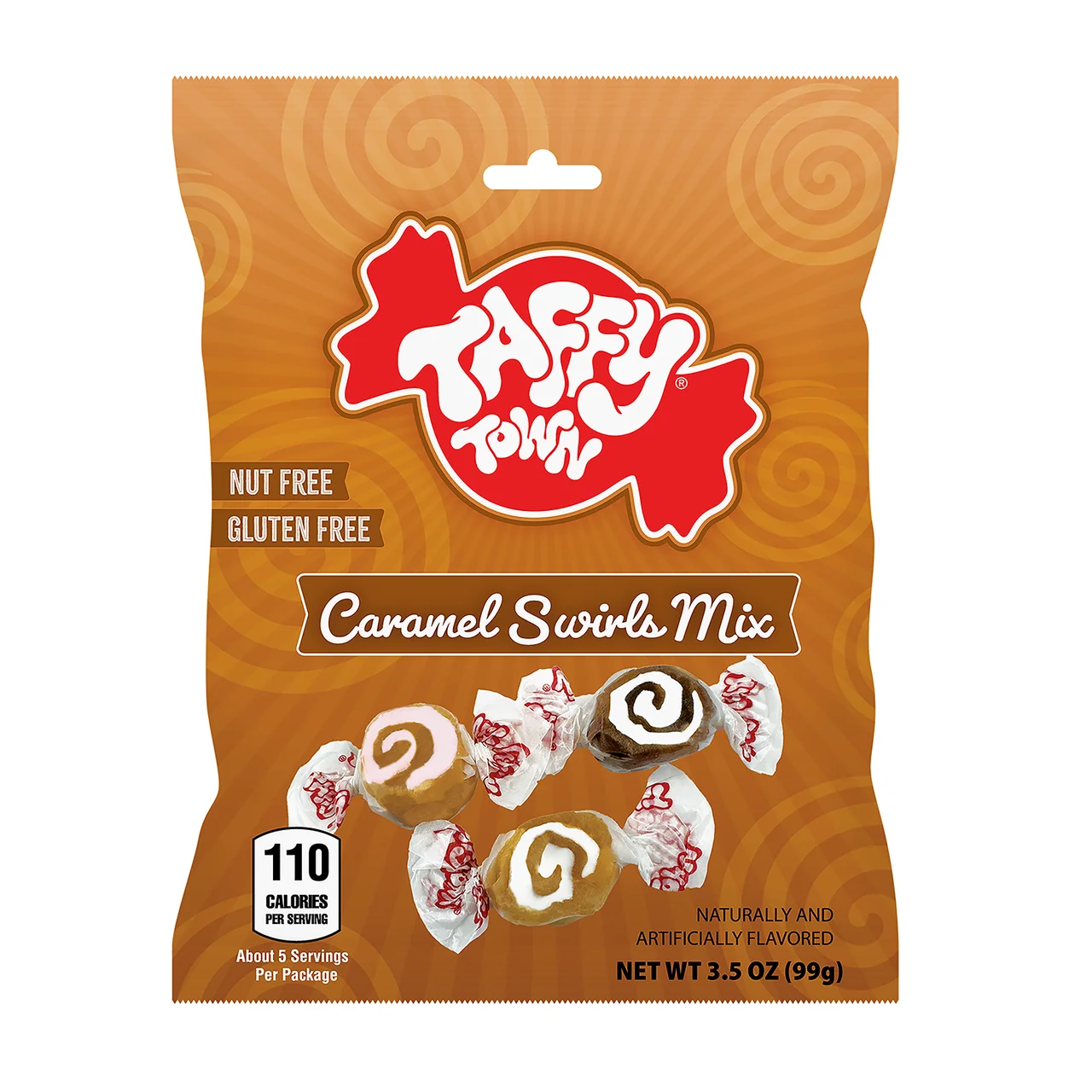 Taffy Town Caramel Swirls Mix 340g