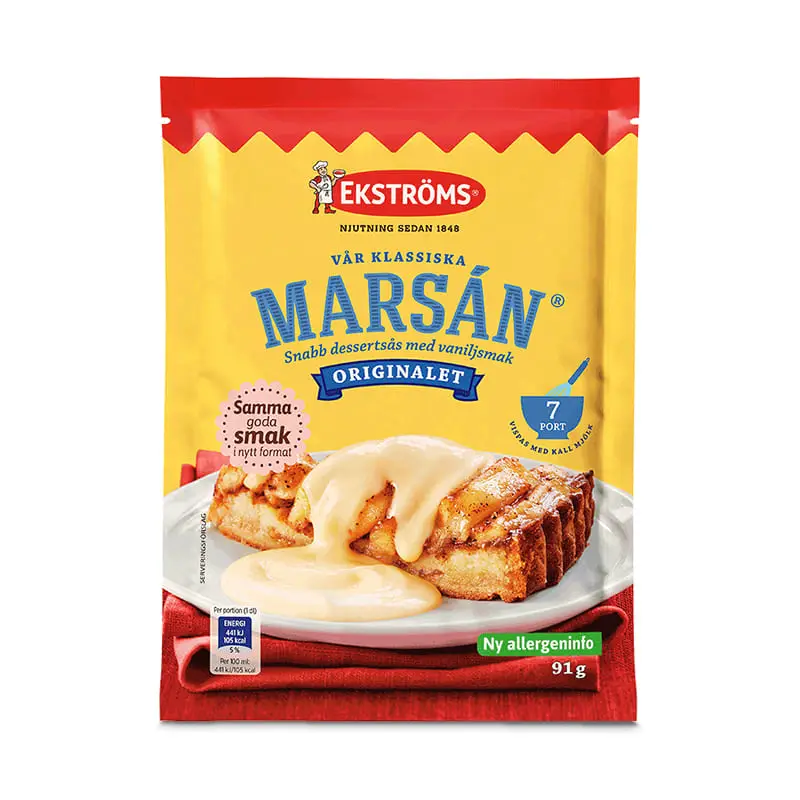 Ekströms Marsán Snabbdessertsås 91g