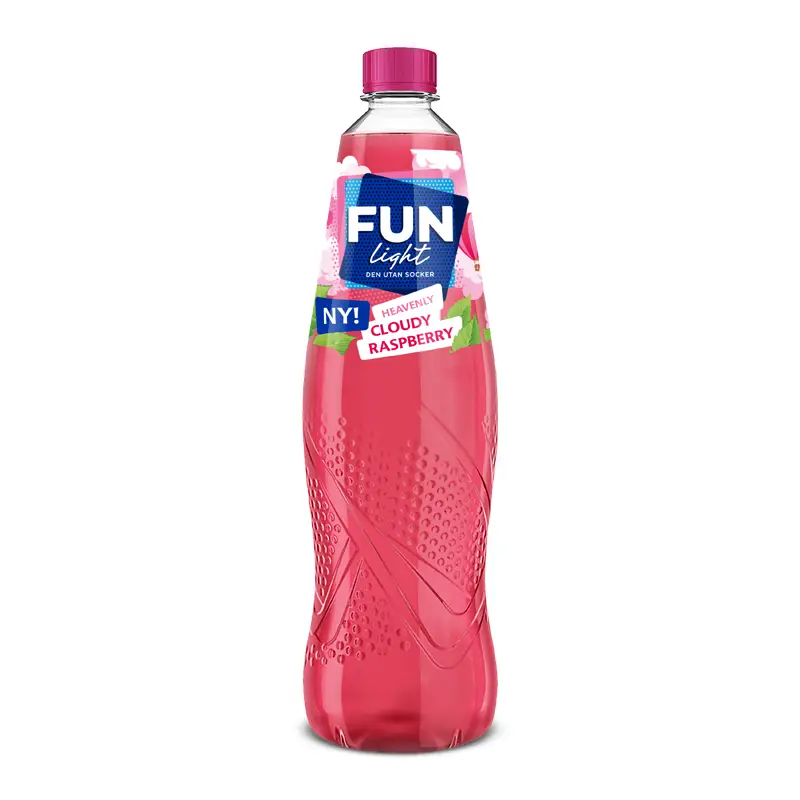 Fun Light Cloudy Raspberry 1L