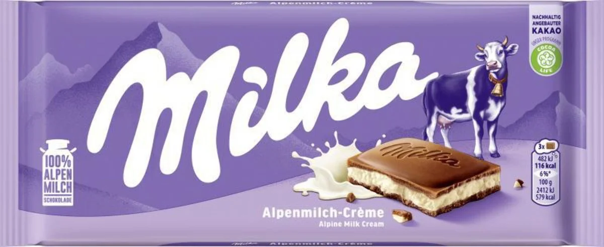 Milka Alpenmilch Creme 100g