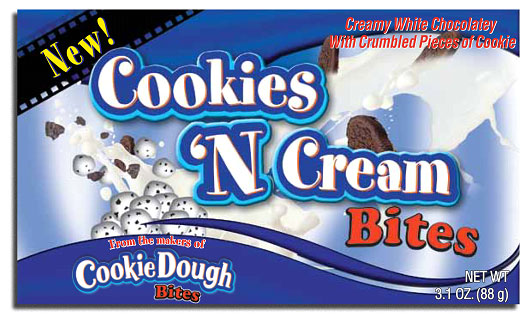 Läs mer om Cookies N Cream Cookie Dough Bites 88gram