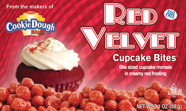 Cookie Dough Bites Red Velvet 88g