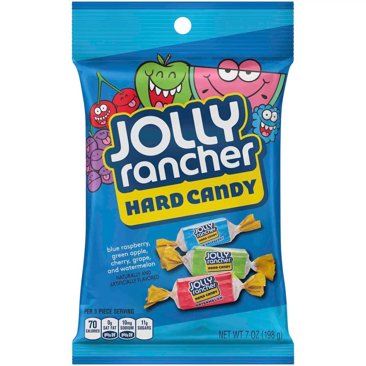 Läs mer om Jolly Rancher Hard Candy Bag 198g