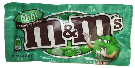 M&Ms MINT Dark Chocolate 41gram