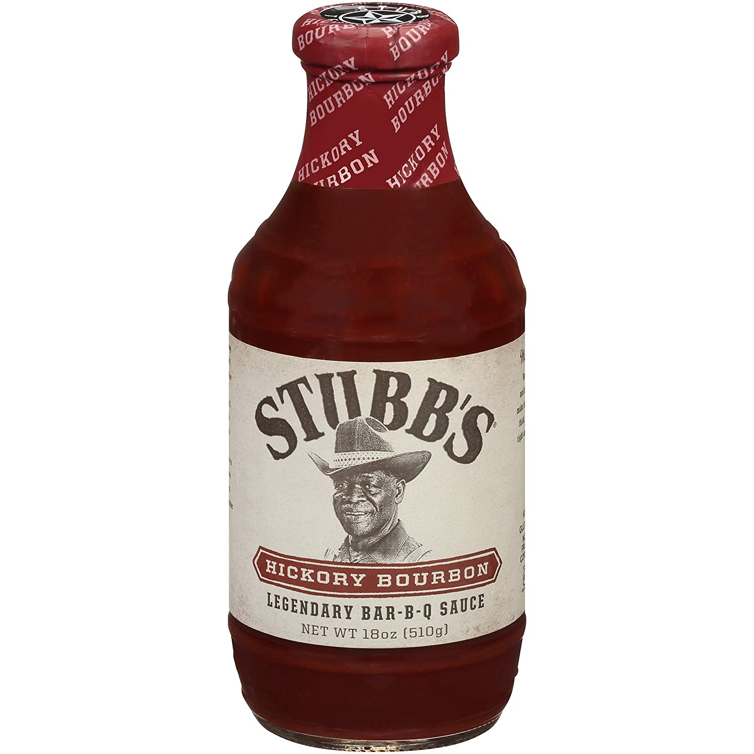 Stubbs Sweet Hickory Bourbon BBQ Sauce 510g