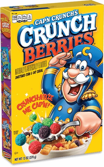 Läs mer om Cap n Crunch Crunch Berries 334g