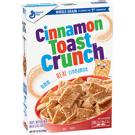 Läs mer om Cinnamon Toast Crunch cereal 340g