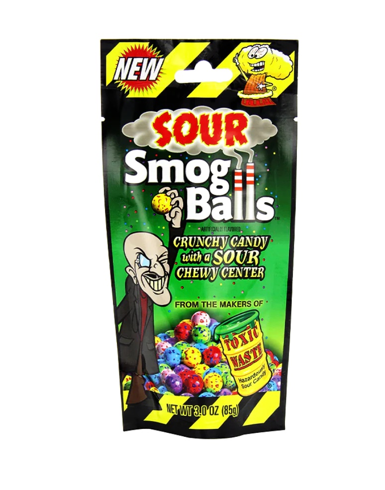 Toxic Waste Sour Smog Balls 85g