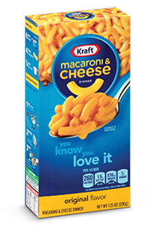 Kraft Macaroni and Cheese 206gram