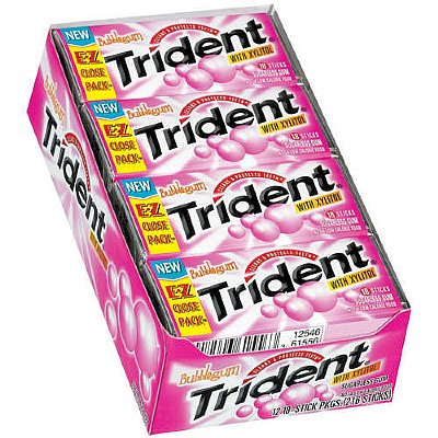 Läs mer om Trident Bubblegum Flavour Gum