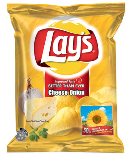 Läs mer om Lays Cheese & Onion 175g