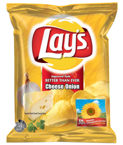 Lays Cheese & Onion 175g