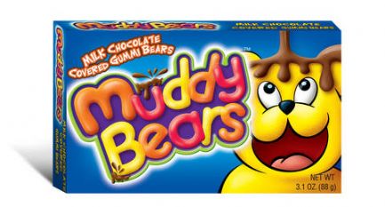 Läs mer om Muddy Bears Chocolate Covered Gummi Bears 88g