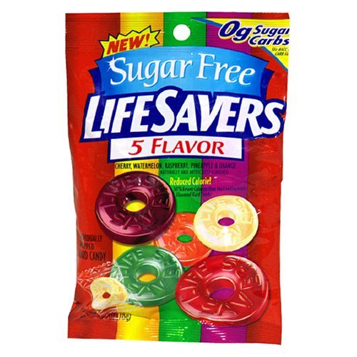 Läs mer om Lifesavers 5 Flavor Bag Sugar Free 78g