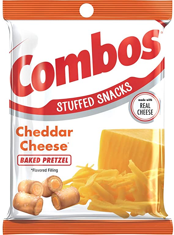 Läs mer om Combos Cheddar Cheese Pretzel 178gram