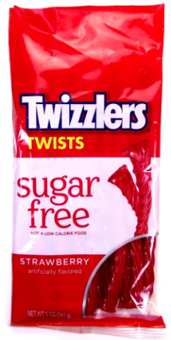 Läs mer om Twizzlers Strawberry Sugar Free 141g