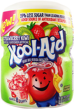 Kool-Aid Strawberry Kiwi Tub 538gram