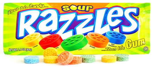 Razzles Sour 40g