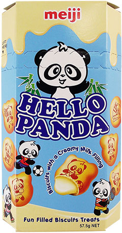 Läs mer om Meiji Hello Panda Creamy Milk Filling 50gram