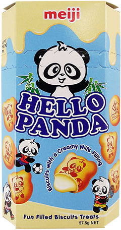 Läs mer om Meiji Hello Panda Creamy Milk Filling 50g