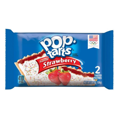 Läs mer om Kelloggs Pop-Tarts Frosted Strawberry 2-pack