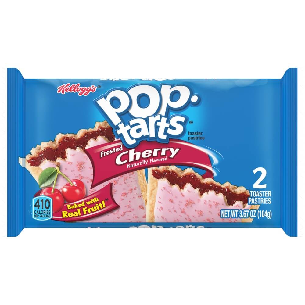 Läs mer om kelloggs Pop-Tarts Frosted Cherry 2-pack