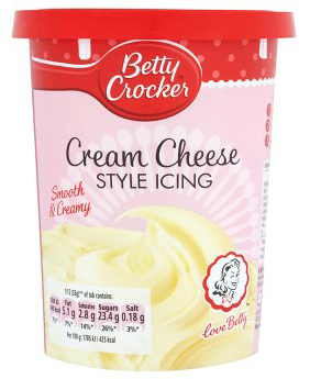 Läs mer om Betty Crocker Cream Cheese Style Icing 400g