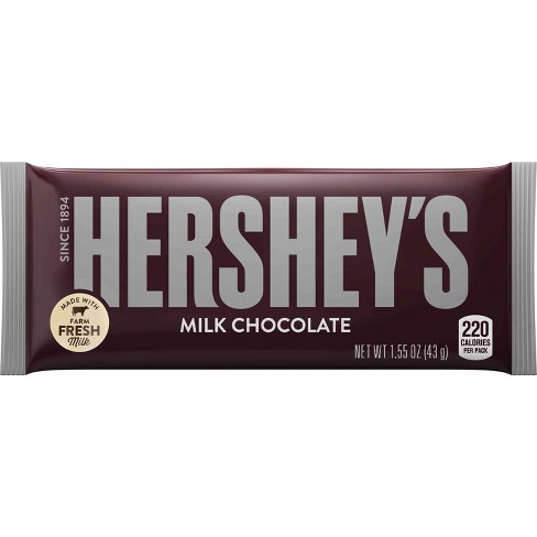 Läs mer om Hersheys Milk Chocolate Bar 43gram