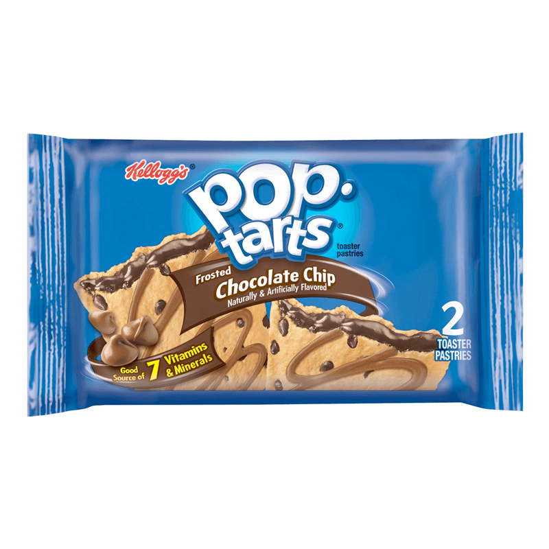 Läs mer om kelloggs Pop-Tarts Chocolate Chip 2-pack