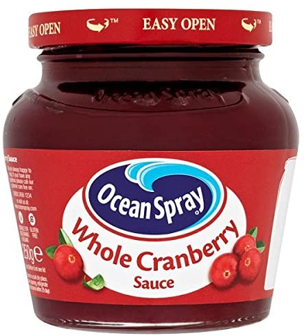 Ocean Spray Cranberry Wholeberry Sauce 250g