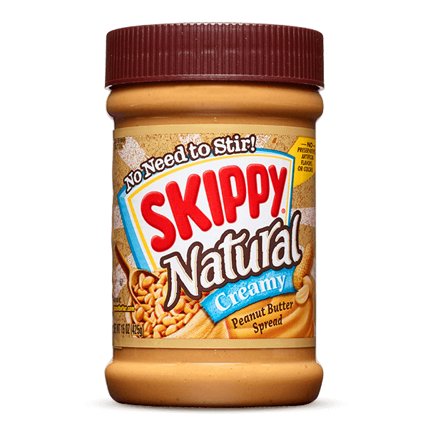 Läs mer om Skippy Natural Creamy Peanut Butter 425g