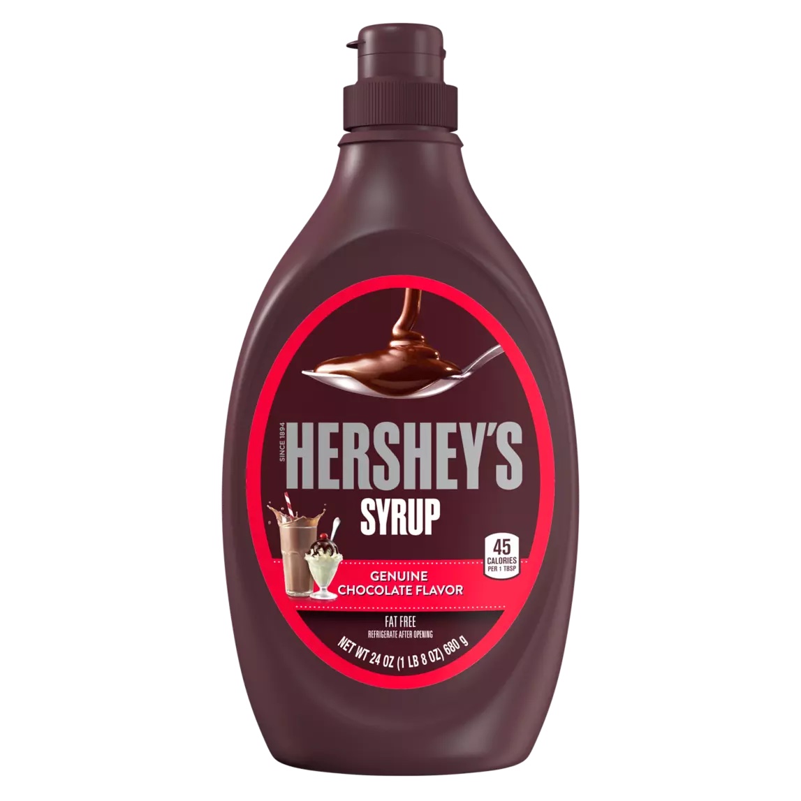 Läs mer om Hersheys Chocolate Syrup 680g