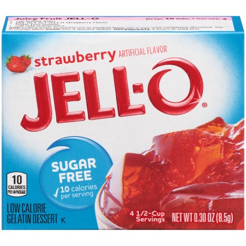 Jello Sugar Free Strawberry 17g