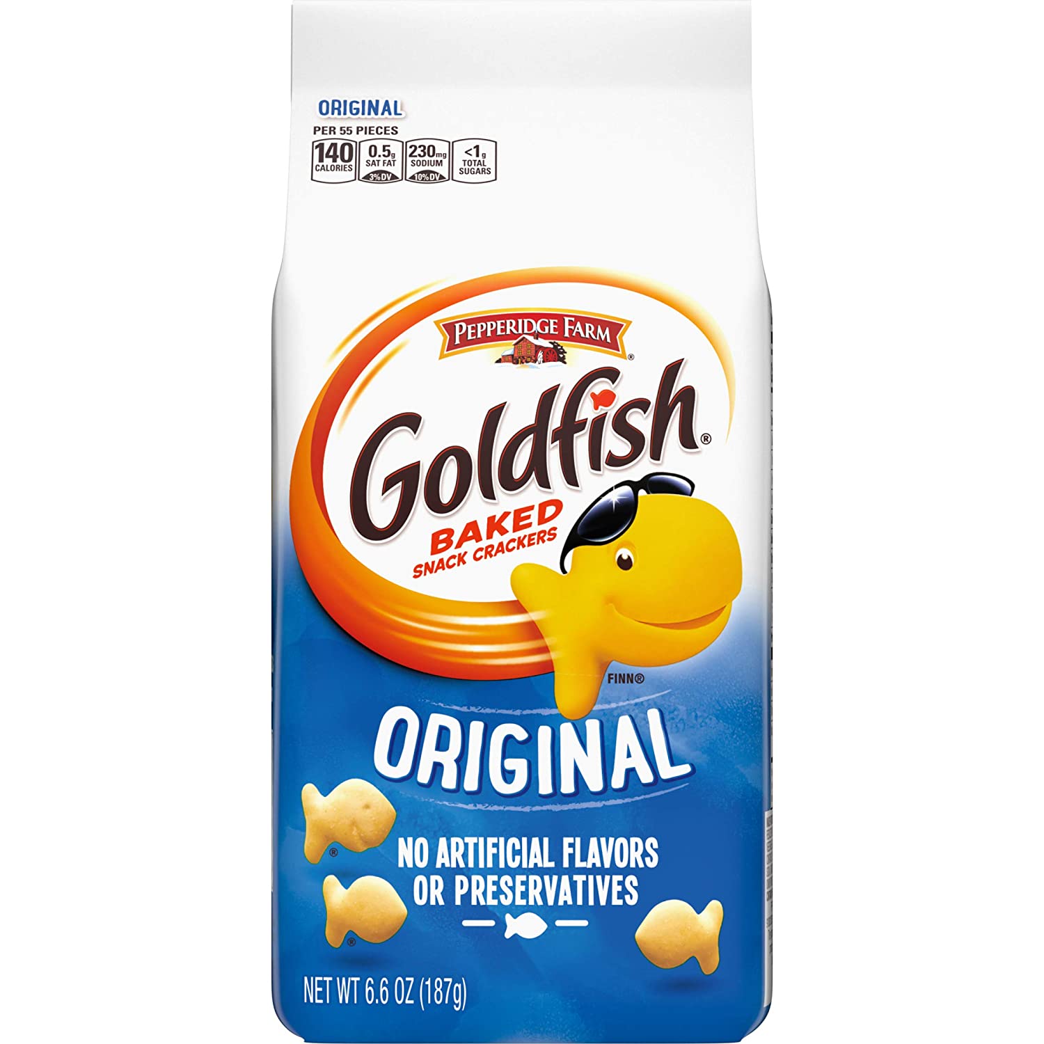 Läs mer om Goldfish Crackers Original 187g