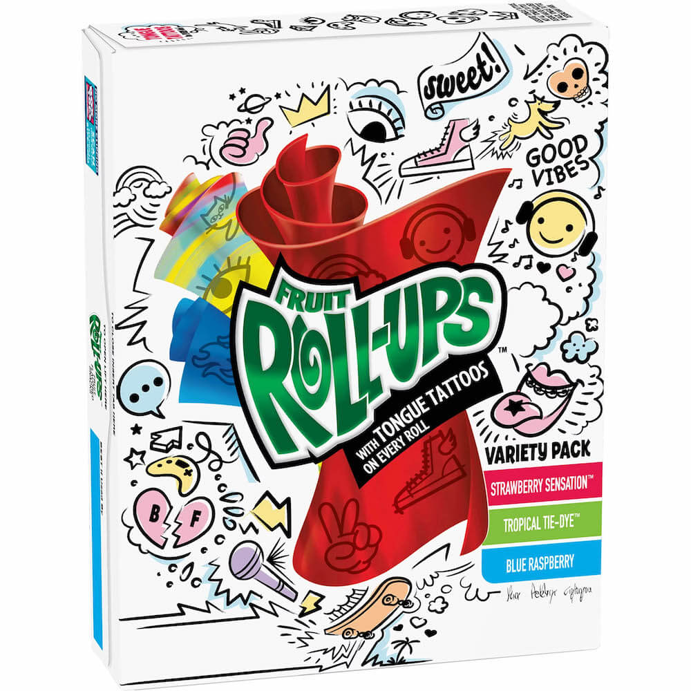 Läs mer om Fruit Roll-Ups Variety Pack 141g