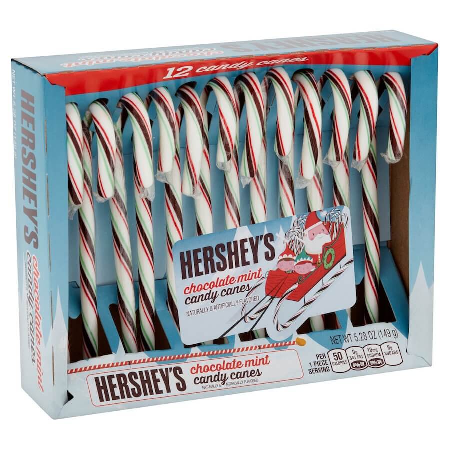 Hershey Chocolate Mint Candy Canes 149gram
