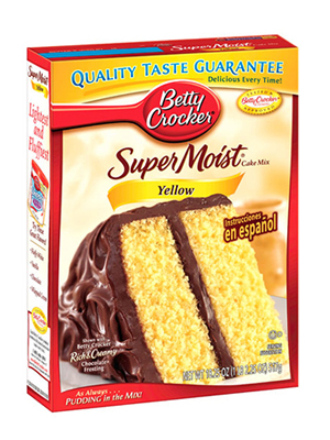 Läs mer om Betty Crocker Super Moist Yellow Cake Mix 432g