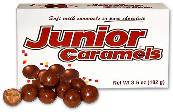 Junior Caramels Theatre Box 86gram