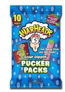 Warheads Sour Dippers Puckers 85gram