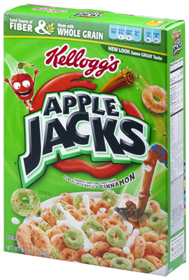 Kelloggs Apple Jacks 286gram