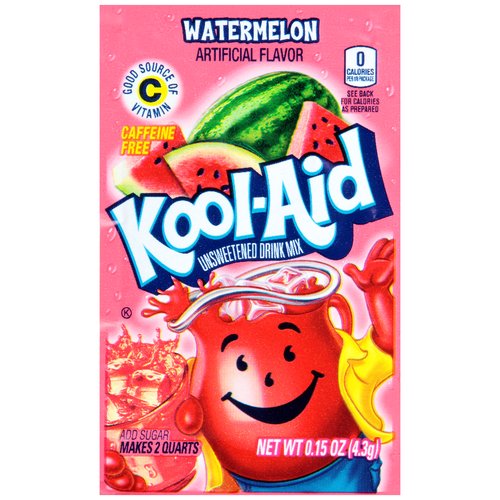 Läs mer om Kool-Aid Soft Drink Mix - Watermelon 4.3g