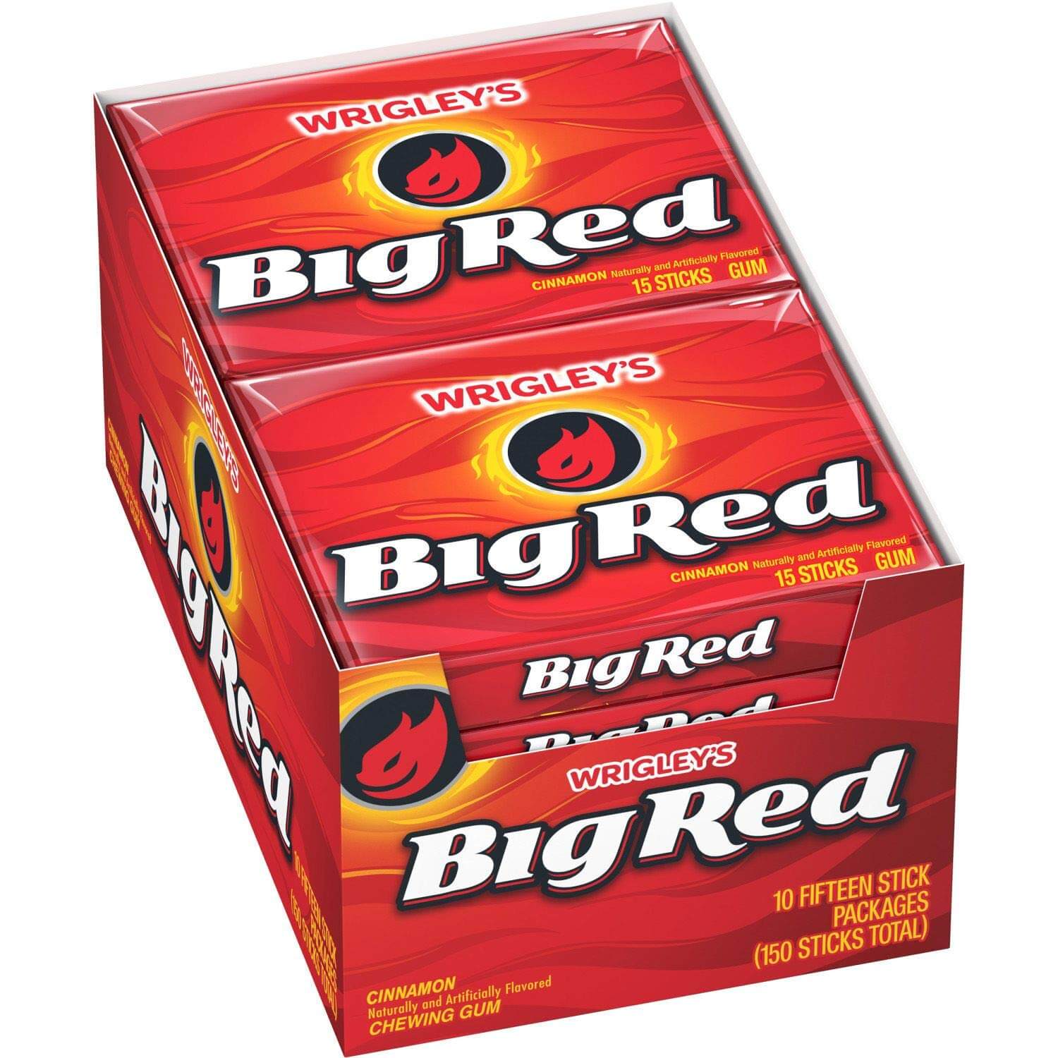 Läs mer om Wrigleys Big Red Slim Pack x 10st